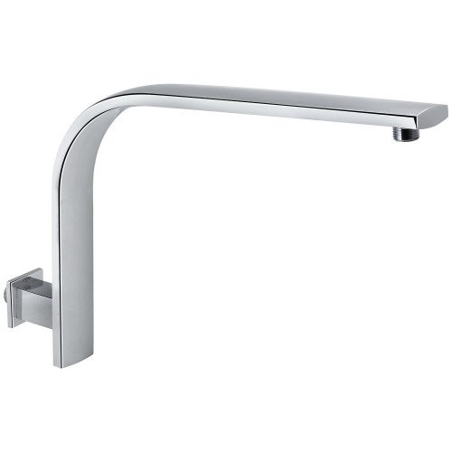 Кронштейн для верхнього душу Qtap Trubice 400 мм прямокутний QTTRB422NС Chrome