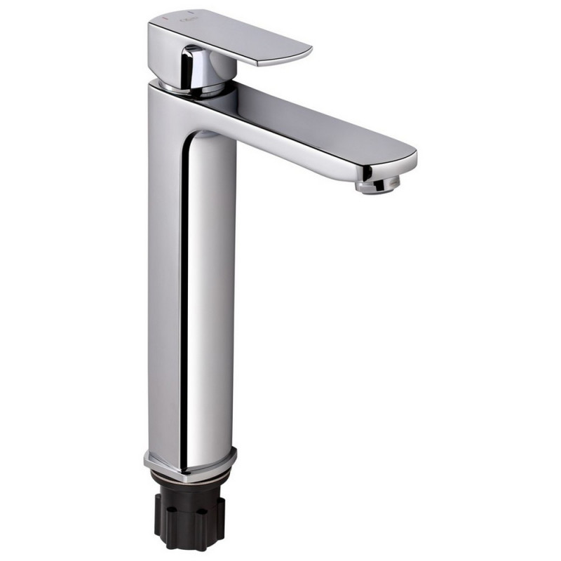 Смеситель для раковины Qtap Lipno высокий QTLIPNO1023H101C Chrome