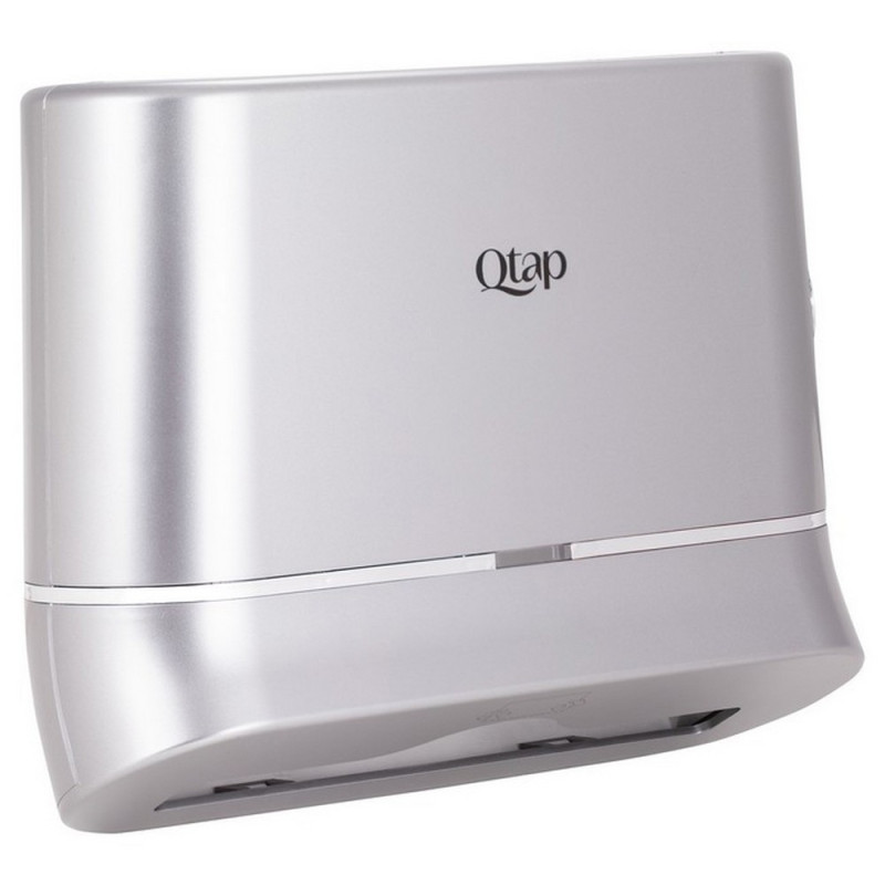 Тримач для паперових рушників Qtap Pohodli 300 мм QTDR600SP Brushed Nickel (Pobut)