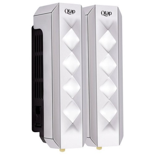 Диспенсер для мила Qtap Pohodli подвійний QTDM350CP2 Chrome (Dávkovač)