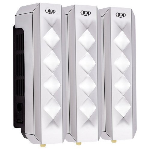 Диспенсер для мыла Qtap Pohodli тройной QTDM350CP3 Chrome (Dávkovač)