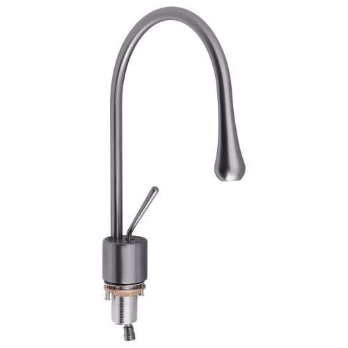 Змішувач для раковини Qtap Virgo з поворотним виливом QTVIR1066103K Gunmetal Black PVD Змішувач для раковини Qtap Virgo з поворотним виливом QTVIR1066103K Gunmetal Black PVD