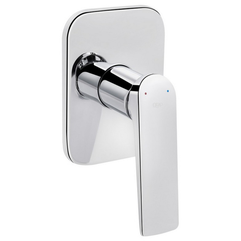 Змішувач для душу Qtap Vlasta прихованого монтажу QTVLA6228102NC Chrome