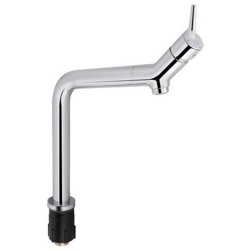 Смеситель для кухни Qtap Kuchyne с неподвижным изливом QTKUC95102FC Chrome