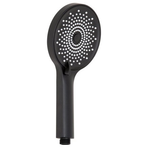 Лейка для ручного душа Qtap Rucni 120 мм округлая QTRUC125BLM45776 Black Matt